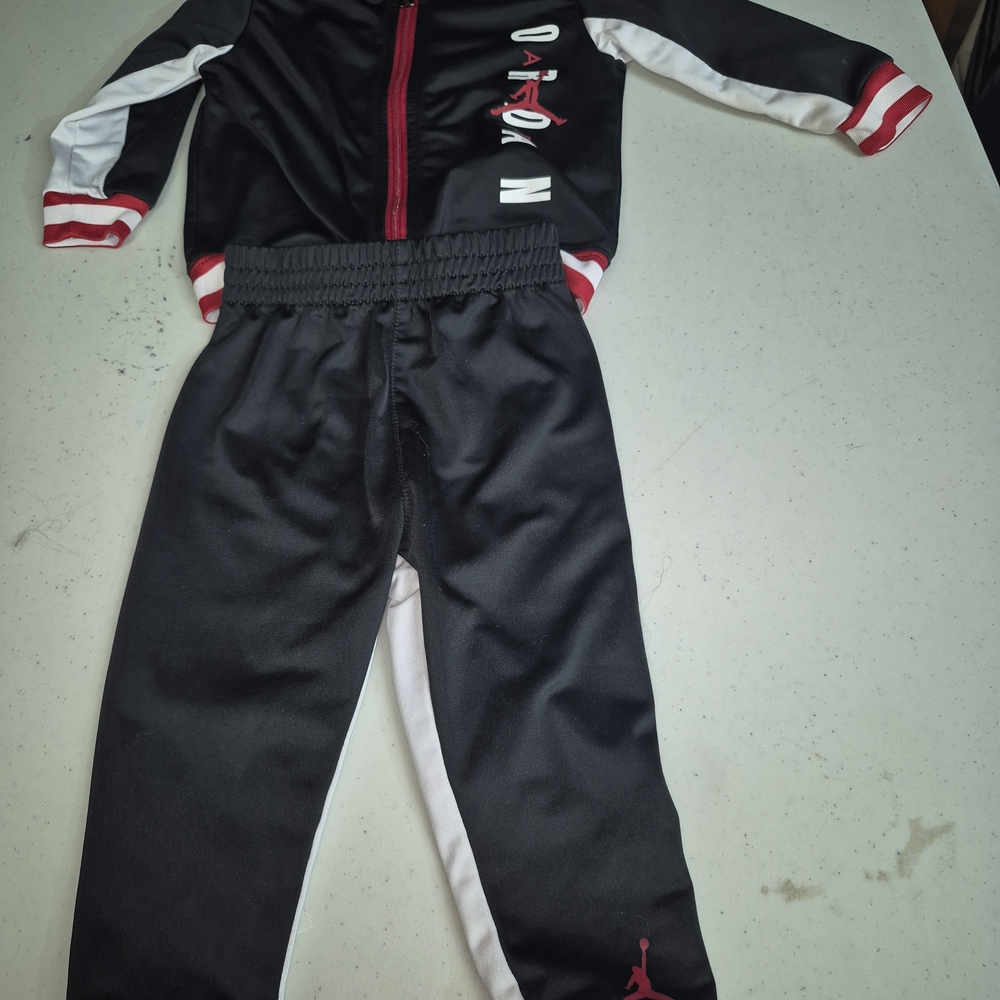Jordan Black and Red Hoodie